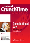 Cover: Emanuel CrunchTime for Constitutional Law - Aspen Publishers