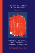 Cover: Individual, Relational, and Contextual Dynamics of Emotions - Emerald Publishing Limited