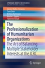 Cover: The Professionalization of Humanitarian Organizations - Springer