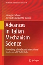Cover: Advances in Italian Mechanism Science - Springer