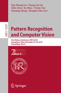 Enlarge image Cover: Pattern Recognition and Computer Vision - Springer