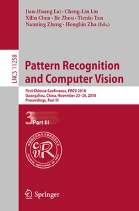 Enlarge image Cover: Pattern Recognition and Computer Vision - Springer