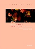 Cover: Anima vegetativa - De Gruyter