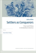 Cover: Settlers as Conquerors - Franz Steiner Verlag