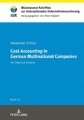 Cover: Cost Accounting in German Multinational Companies - Peter Lang Verlag