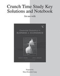 Cover: Study Guide to Accompany Essential Statistics in Business and Economics - McGraw-Hill Inc.,US