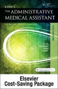 Enlarge image Cover: Kinn's the Administrative Medical Assistant - Text, Study Guide, and Scmo: Learning the Medical Workflow 2018 Edition Package - Saunders
