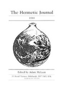 Cover: The Hermetic Journal 1988 - Blurb