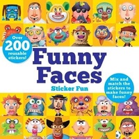 Enlarge image Cover: Funny Faces Sticker Fun - Dover Publications