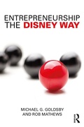 Cover: Entrepreneurship the Disney Way - Routledge