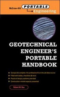 Enlarge image Cover: Geotechnical Engineer's Portable Handbook - McGraw-Hill Professional