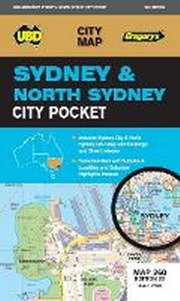 Abbildung von: Sydney & North Sydney Pocket Map 260 23rd ed - UBD Gregory's