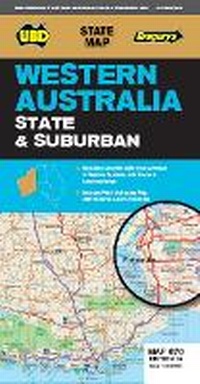 Abbildung von: Western Australia State & Suburban Map 670 16th ed - UBD Gregory's