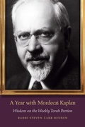 Cover: A Year with Mordecai Kaplan - Jewish Publication Society
