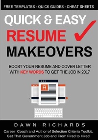 Enlarge image Cover: Quick & Easy Resume Makeovers - Smart Start Marketing Solutions