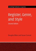 Cover: Register, Genre, and Style - Cambridge University Press
