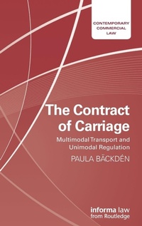 Abbildung von: The Contract of Carriage - CRC Press
