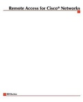 Cover: Remote Access for Cisco Networks - Osborne/McGraw-Hill