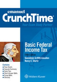 Enlarge image Cover: Emanuel CrunchTime for Basic Federal Income Tax - Wolters Kluwer Law & Business