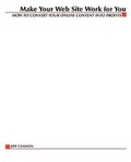 Cover: Make Your Website Work for You - McGraw-Hill Inc.,US