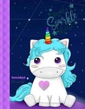 Cover: Smile Sparkle Shine Sketchbook Journal - Createspace Independent Publishing Platform