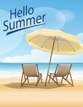 Cover: Hello Summer - Createspace Independent Publishing Platform