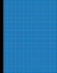 Abbildung von: Graph Paper Notebook - Quad Rule - 8.5 X 11 - Cobalt Blue 101 - Createspace Independent Publishing Platform