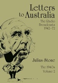 Cover: Letters to Australia, Volume 2 - Sydney University Press