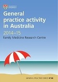 Cover: General Practice Activity in Australia 2014-15 - Sydney University Press
