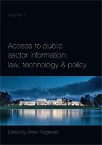 Abbildung von: Access to Public Sector Information Volume 1 - Sydney University Press