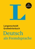 Cover: Langenscheidt Gro&szlig;w&ouml;rterbuch Deutsch als Fremdsprache - mit Online-W&ouml;rterbuch - Langenscheidt