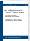 Cover: "Mit kr&auml;fftigen Ges&auml;ngen die Gemeinde GOttes zu erbauen" - Harrassowitz Verlag