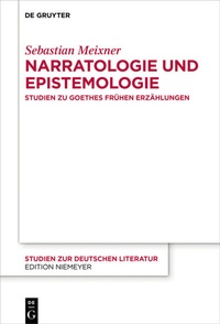 Abbildung von: Narratologie und Epistemologie - De Gruyter