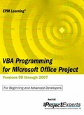 Cover: VBA Programming for Microsoft Office Project - Soho Corporation