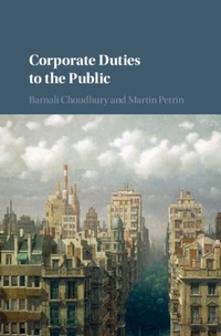 Abbildung von: Corporate Duties to the Public - Cambridge University Press