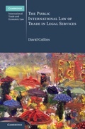 Cover: The Public International Law of Trade in Legal Services - Cambridge University Press