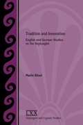 Cover: Tradition and Innovation - Society of Biblical Literature