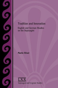 Enlarge image Cover: Tradition and Innovation - Society of Biblical Literature