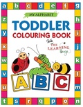 Cover: My Alphabet Toddler Colouring Book with The Learning Bugs - Learning Bugs Kids Books