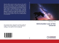 Abbildung von: Deformation Law of the Universe - LAP Lambert Academic Publishing