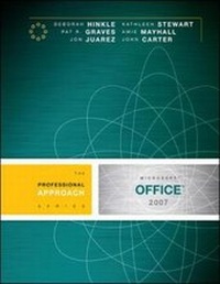 Enlarge image Cover: Microsoft Office 2007 - McGraw Hill Higher Education
