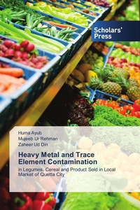 Enlarge image Cover: Heavy Metal and Trace Element Contamination - Scholars' Press