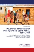 Cover: Poverty and Inequality in Post-Apartheid South Africa, 1994-2014 - LAP Lambert Academic Publishing