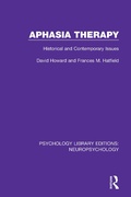 Cover: Aphasia Therapy - Routledge