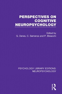 Abbildung von: Perspectives on Cognitive Neuropsychology - Routledge