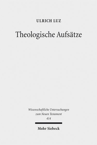 Abbildung von: Theologische Aufsätze - Mohr Siebeck