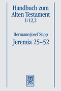 Cover: Jeremia 25-52 - Mohr Siebeck