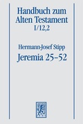 Cover: Jeremia 25-52 - Mohr Siebeck