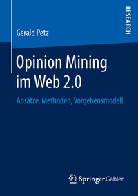 Abbildung von: Opinion Mining im Web 2.0 - Springer Gabler