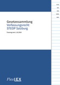 Cover: Gesetzessammlung Verfassungsrecht - Facultas / FlexLEX